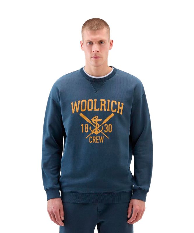 Sudadera WOOLRICH en algodón y estampada