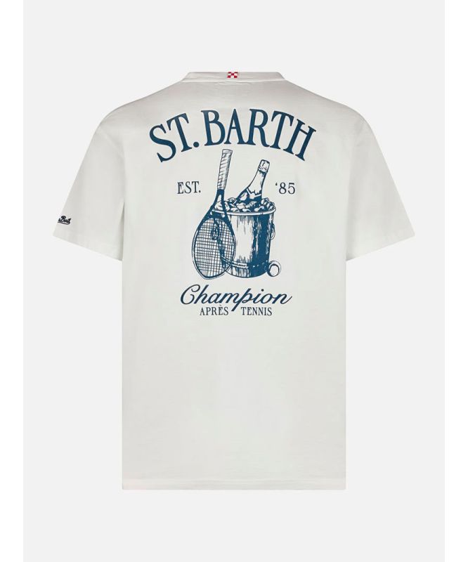 Camiseta MC2 Saint Barth Apres Tennis Champ