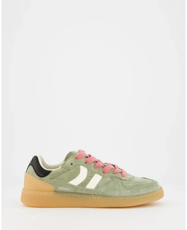Zapatillas Coolway Goal Green Kakhi