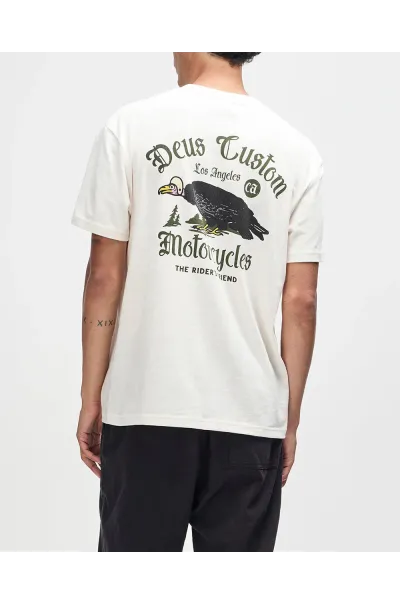 Camiseta Deus Ex Machina Beep Beep Blanca