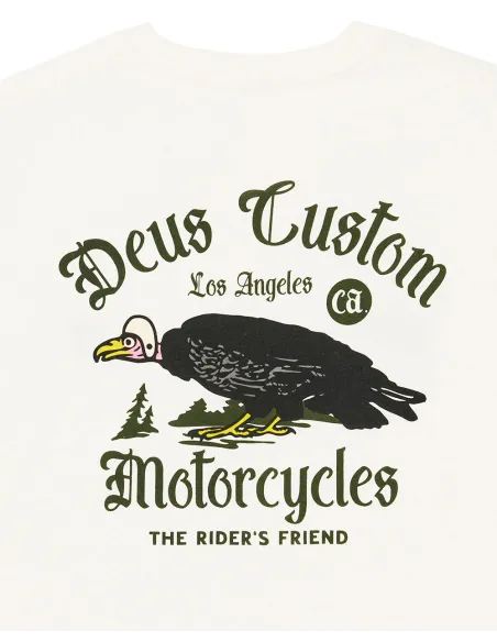 Camiseta Deus Ex Machina Beep Beep Blanca