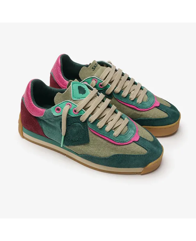 Zapatos Satorisan Enso Gaia Diving Green