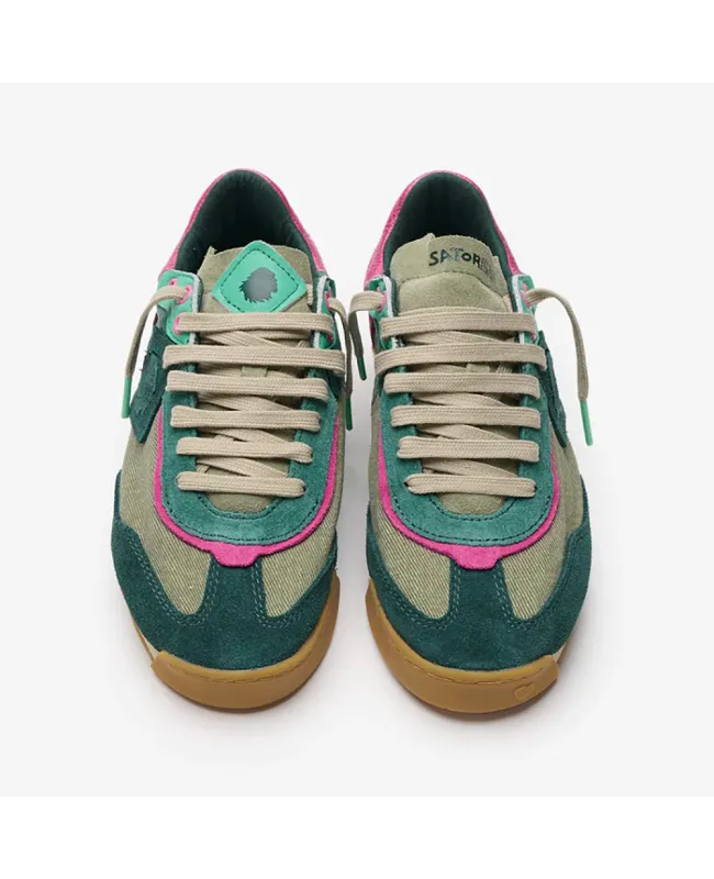 Zapatos Satorisan Enso Gaia Diving Green