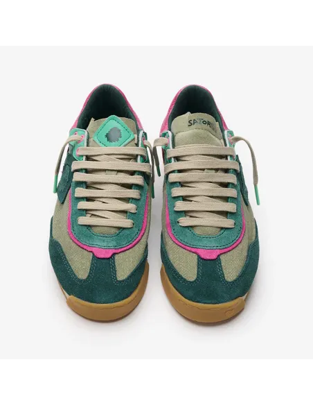 Zapatos Satorisan Enso Gaia Diving Green