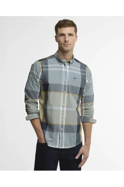 Camisa Barbour Harris Tailored