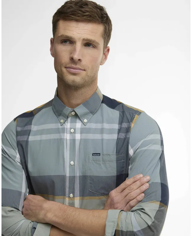 Camisa Barbour Harris Tailored