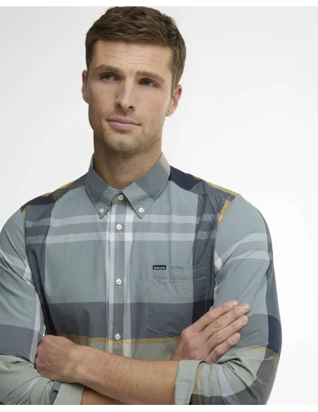Camisa Barbour Harris Tailored