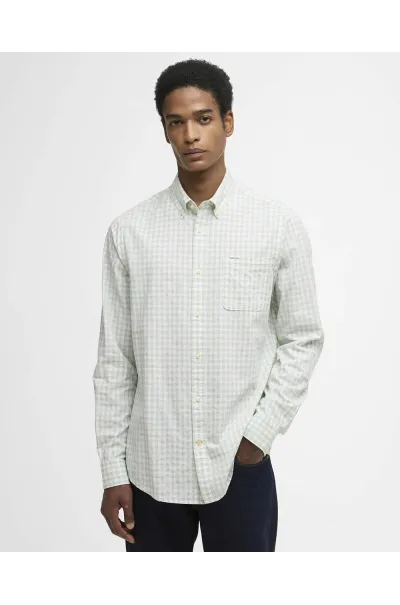 Camisa Barbour Kanehill Sea Green