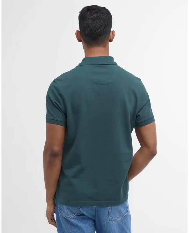 Polo Barbour Tartan Pique Green