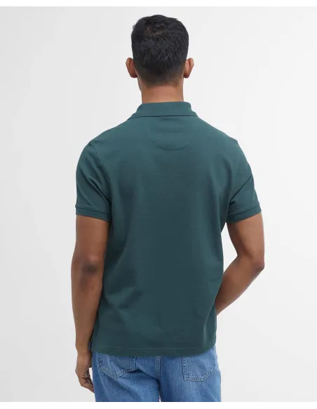 Polo Barbour Tartan Pique Green