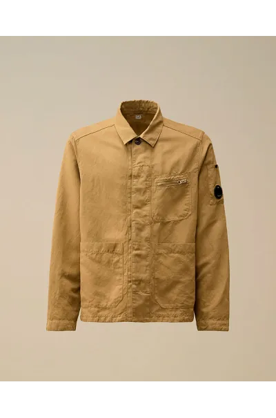 Sobrecamisa C.P. Company Lino Algodón