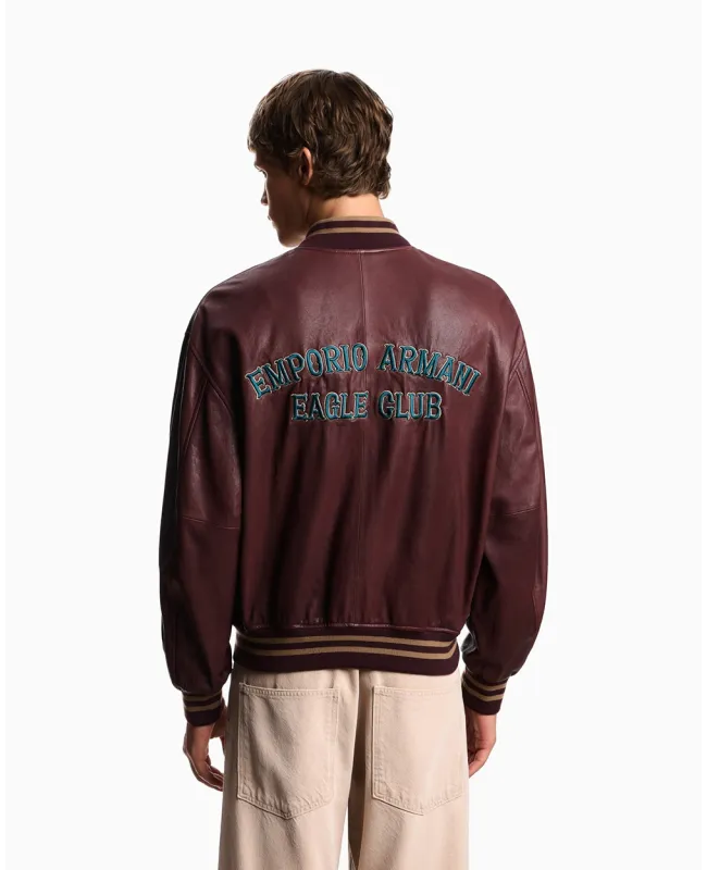 Chaqueta Emporio Armani de Napa Eagle Club