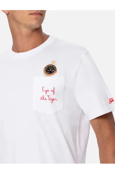 Camiseta Mc2 Saint Barth Eye Of Tiger